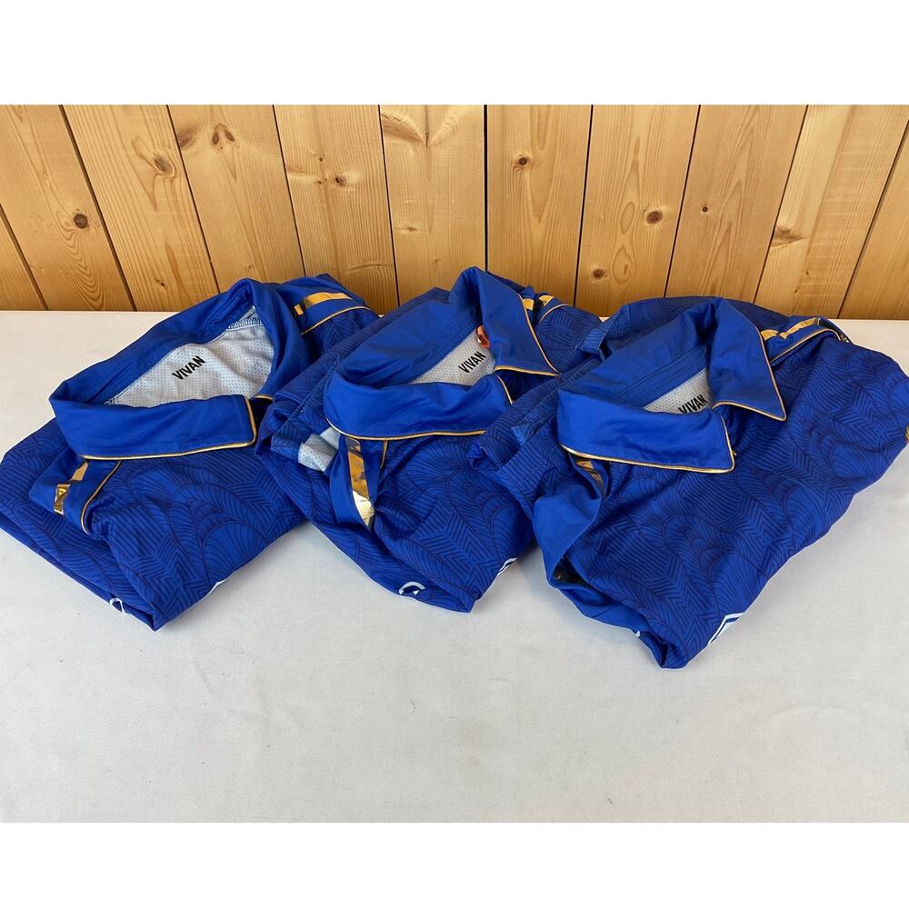 MI New York Major League Cricket Team Jerseys, Blue - *EST* Size 2XL (Lot of 3)